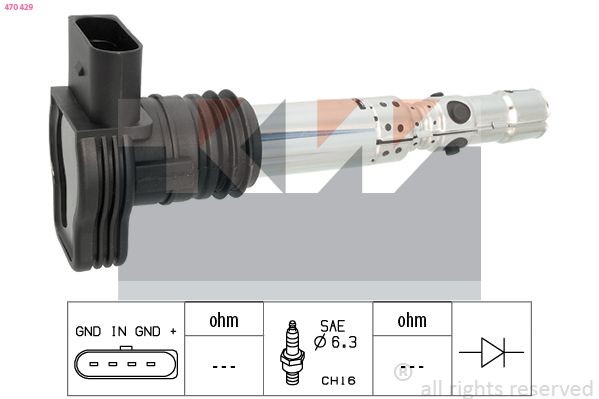 KW Bobine 470 429 Bobine KW FABIA 470 429 goedkoop