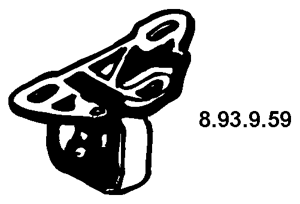 EBERSPÄCHER Feste, lydpotte 8.93.9.59 8.93.9.59 Feste eksosrør RENAULT 16 EBERSPÄCHER