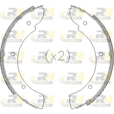 ROADHOUSE Ganasce freno a mano 4711.00 Costo Ganasce freno a mano ROADHOUSE LAND ROVER 4711.00