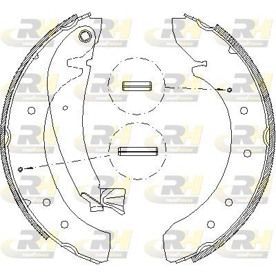 ROADHOUSE Kit ganasce freni 4719.00 Costo Ganasce freno ROADHOUSE PEUGEOT 4719.00