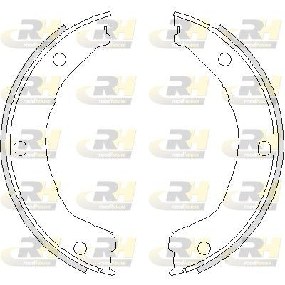 ROADHOUSE Piduriklotside komplekt, seisupidur 4730.00 Piduriklotside seisupidur ROADHOUSE FORD 4730.00