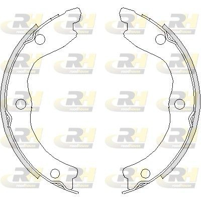 ROADHOUSE Jarrukenkäsarja, seisontajarru 4736.00 4736.00 ROADHOUSE Käsijarrukengät NISSAN JUKE