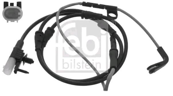 FEBI BILSTEIN Slitekontakt bremsekloss 47373 Alarmkontakt bremsebeleggslitasje FEBI BILSTEIN Land Rover RANGE ROVER VELAR 47373