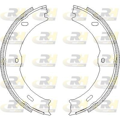 ROADHOUSE Handbromsbackar 4746.00 MERCEDES-BENZ elektrisk handbroms ROADHOUSE 4746.00