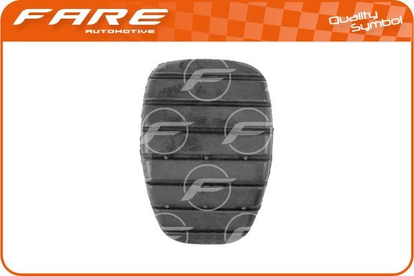 FARE SA Pedalbelegg, clutchpedal 4775 4775 Pedalsett RENAULT KANGOO FARE SA