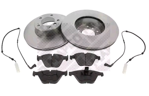 MAPCO Disques et plaquettes de freins 47763 MAPCO 47763 Disque et plaquette de frein Land Rover DEFENDER pas cher