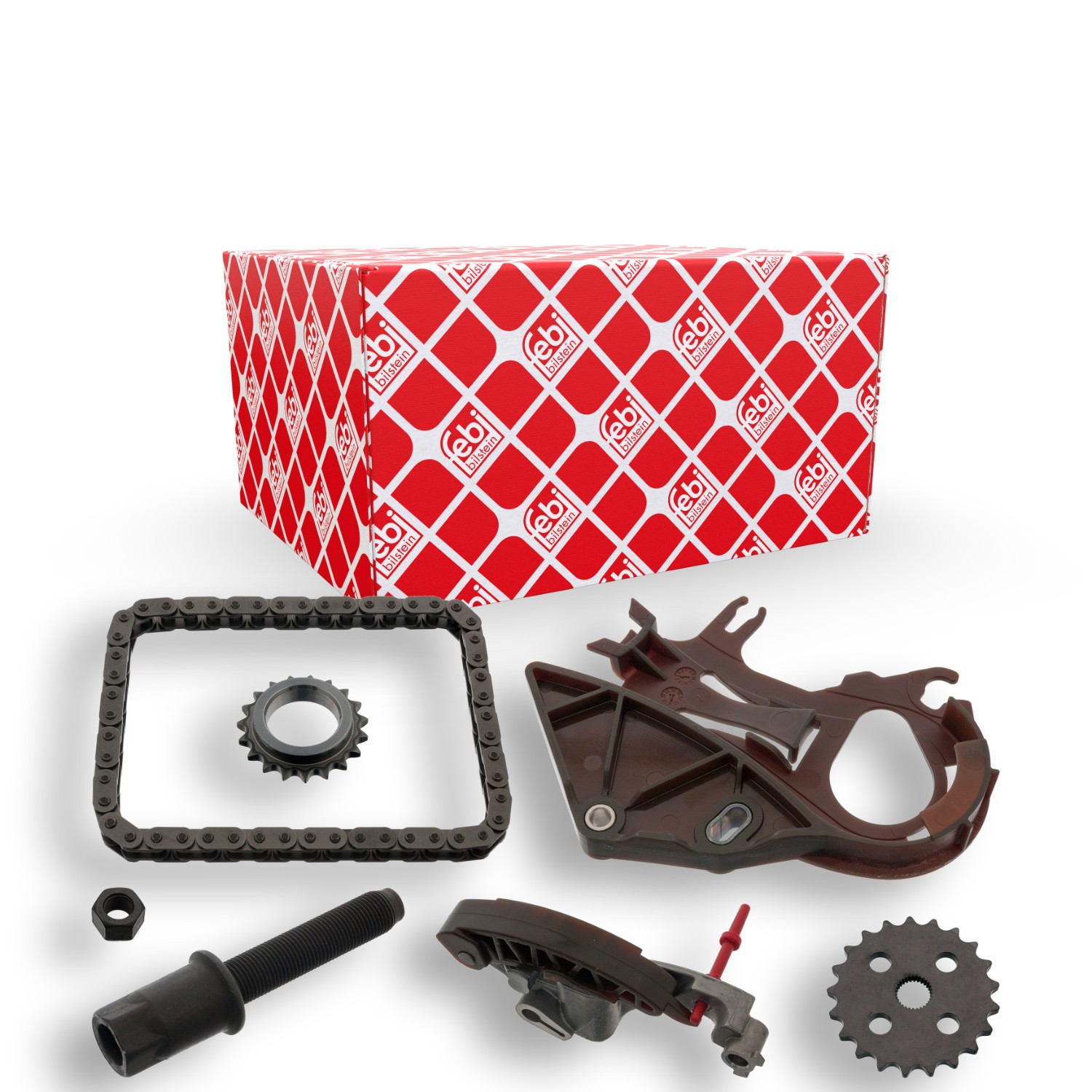 FEBI BILSTEIN Kit de chaînes, commande de pompe à huile 47978 Peugeot 405 Chaîne de pompe à huile FEBI BILSTEIN 47978