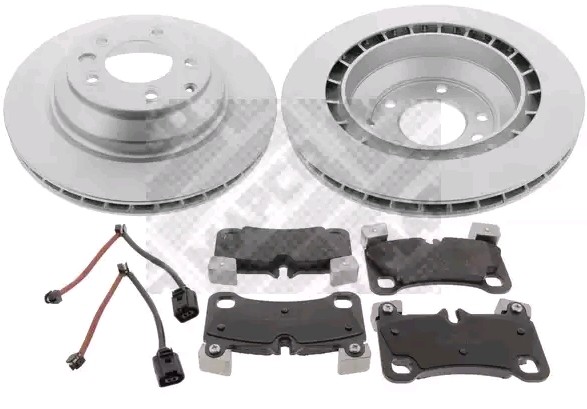 Kit de travões MAPCO 47983HPS MAPCO 47983HPS Pastilhas e discos de travão AUDI Q7 2013