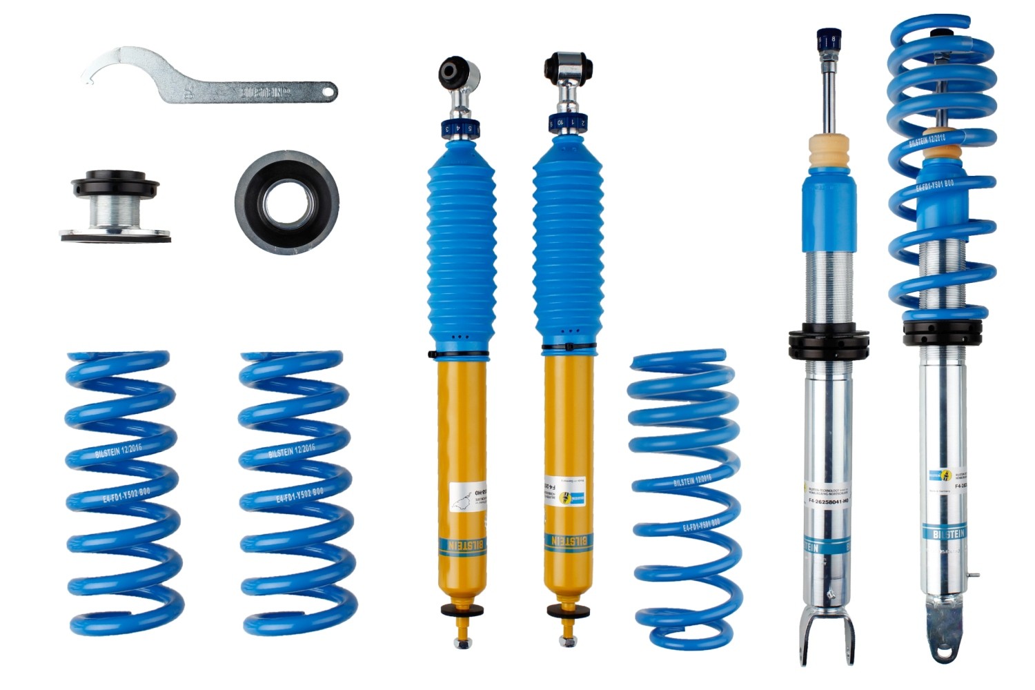 BILSTEIN Sport Kit, fjærsett / dempere 48-258067 Sportsunderstell BILSTEIN Mercedes-Benz 124-serien - B16 PSS10 48-258067