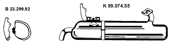 EBERSPÄCHER Nachrüstsatz, Katalysator 99.074.55 99.074.55 Umrüstung CUPRA ATECA EBERSPÄCHER kaufen