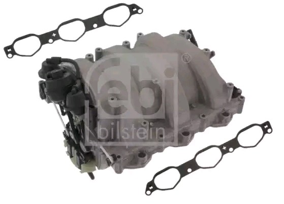 FEBI BILSTEIN Stuss, innsugningsmanifold 48381 FEBI BILSTEIN 48381 Innsugningsmanifold Mercedes Benz W211 pris