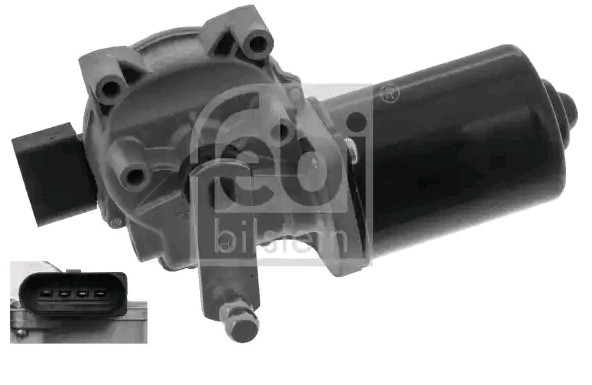 FEBI BILSTEIN Motor de limpa-vidros 48671 FEBI BILSTEIN 48671 originais Motor de limpa vidros VW Multivan T6 custo
