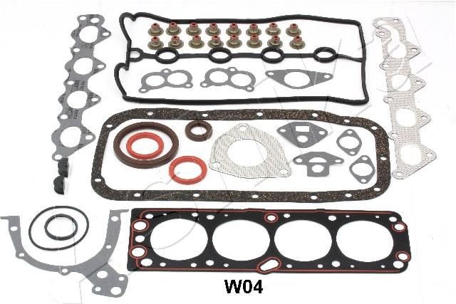 ASHIKA Motor pakking, complete set 49-0W-W04 ASHIKA Motorblokpakking 49-0W-W04