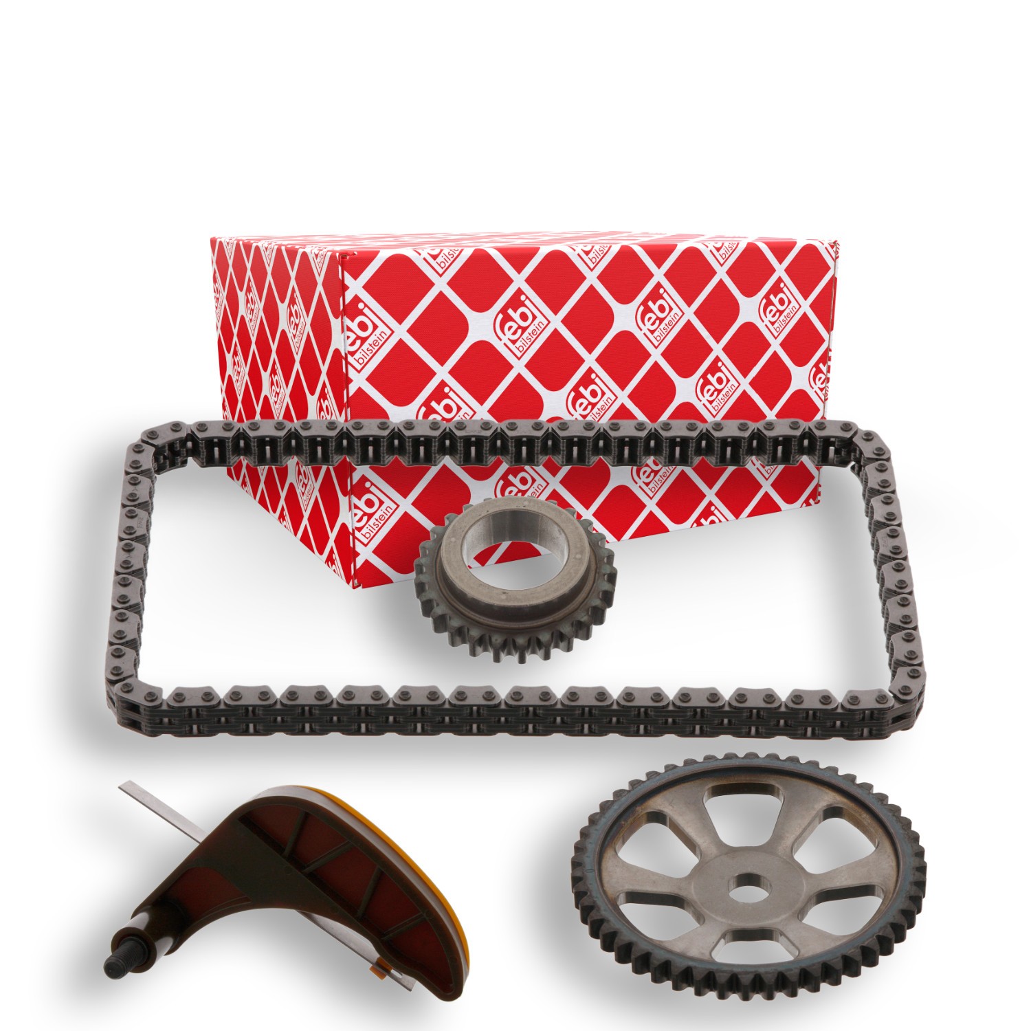 FEBI BILSTEIN Kettensatz, Ölpumpenantrieb 49090 FEBI BILSTEIN 49090 Kettensatz, Ölpumpenantrieb