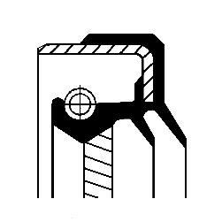 CORTECO Paraolio, Ripartitore di coppia 49370480 CORTECO 49370480 Componenti ripartitore di coppia Citroen Jumper 250 Van prezzo