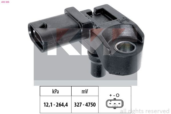 KW Sender Unit, intake air temperature 494 002 Peugeot 407 KW intake air temperature sensor 494002