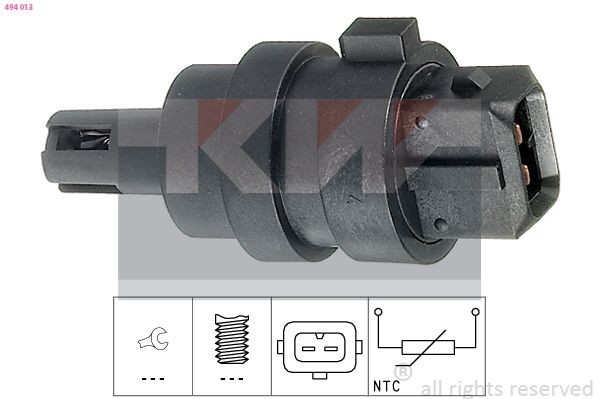 KW Ansauglufttemperatursensor 494 013 Ladelufttemperatursensor KW Iveco Daily 494 013