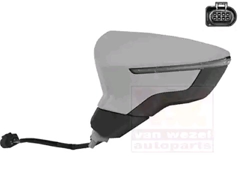 VAN WEZEL Rétroviseur extérieur 4946817 VAN WEZEL 4946817 Rétroviseur exterieur RENAULT CAPTUR d'origine