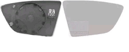 Speilglass, ytterspeil VAN WEZEL 4946838 VAN WEZEL 4946838: Speilglass Seat IBIZA 2019