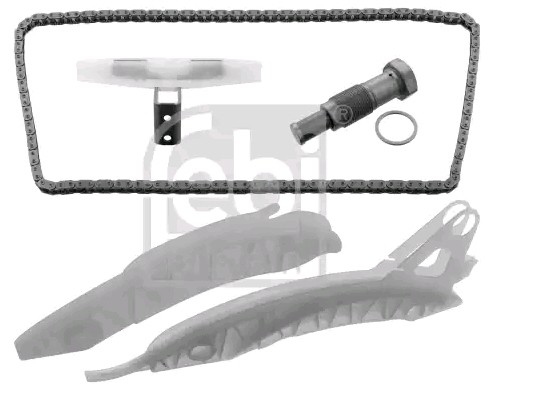 FEBI BILSTEIN Sada rozvodovej reťaze 49554 FEBI BILSTEIN 49554 Sada rozvodovej rezaze Peugeot 207 cc lacné