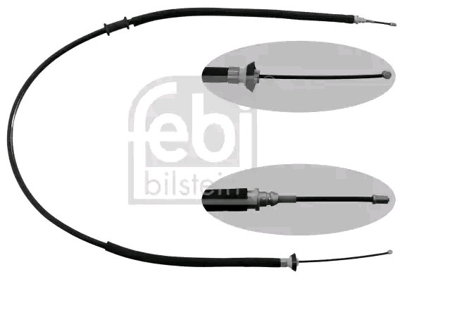 FEBI BILSTEIN Handbremsseil 49619 49619 FEBI BILSTEIN Bremsseil MAZDA 818 kaufen