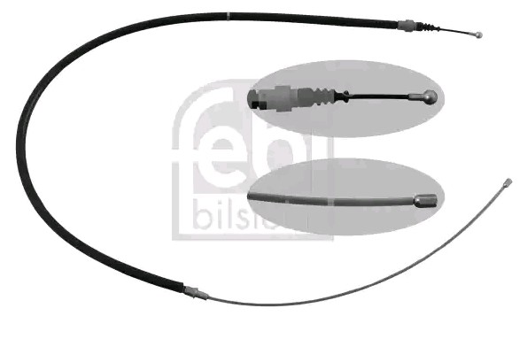 Vaijeri, seisontajarru FEBI BILSTEIN 49624 VW POLO 2022 Seisontajarru FEBI BILSTEIN 49624