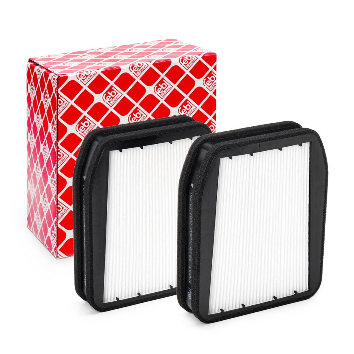 FEBI BILSTEIN Filtersats, kupéluft 49662 49662 FEBI BILSTEIN kupéfilter Mercedes 123-serie