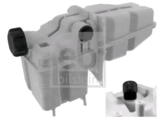 FEBI BILSTEIN Utjevningsbeholder, kjølemiddel 49675 Kjølevæsketank Subaru GD 49675 FEBI BILSTEIN