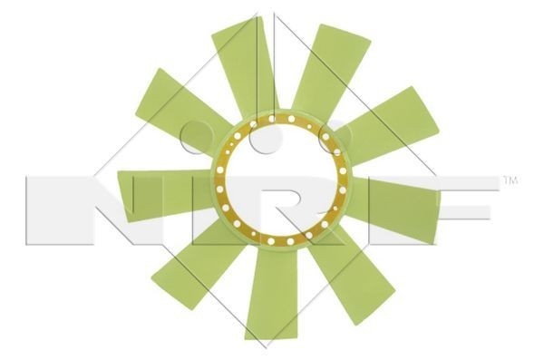 NRF Koleso ventilátora chladenia motora 49811 49811 Koleso ventilátora chladenia motora NRF OPEL VECTRA