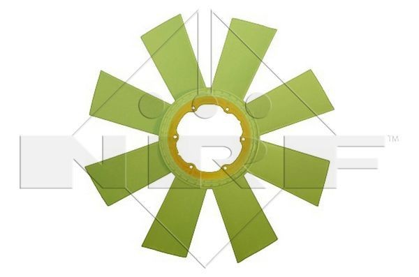 NRF Ventoinha do ventilador, refrigeração do motor 49862 Ventoinha do ventilador, refrigeração do motor NRF BMW Série 5 49862