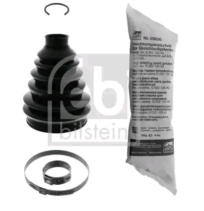 FEBI BILSTEIN Putekļusargu komplekts, Piedziņas vārpsta 49881 49881 Pusass putekļu gumijas RENAULT SAFRANE FEBI BILSTEIN