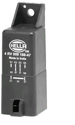 HELLA Appareil de commande, temps de préchauffage 4RV 008 188-471 Relais recuit HELLA A4 4RV 008 188-471 pas cher
