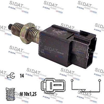FISPA Bremselysbryter 5.140060 FISPA 5.140060 Bremselyskontakt Mitsubishi PAJERO SPORT originale