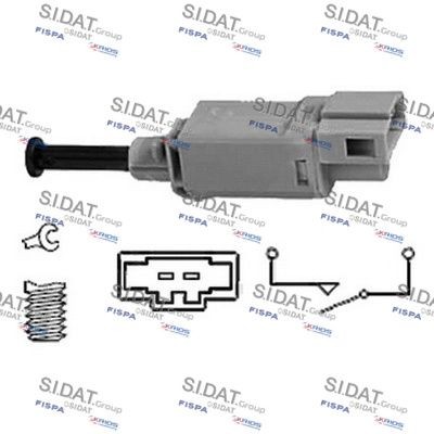 FISPA Innesto, Comando disinnesto frizione 5.140075 5.140075 costo Interruttore frizione LAND ROVER FREELANDER FISPA