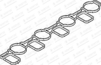 GOETZE Inlet manifold gasket 50-030601-00 50-030601-00 GOETZE inlet manifold gasket for LEXUS IS