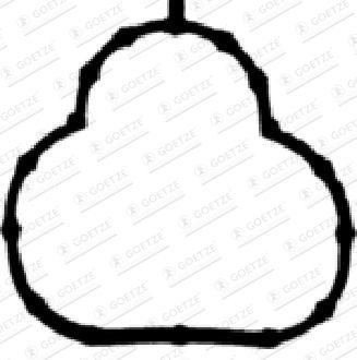 GOETZE Ansaugkrümmer-Dichtung 50-030700-00 Ansaugkrümmerdichtung GOETZE Daihatsu MATERIA 50-030700-00