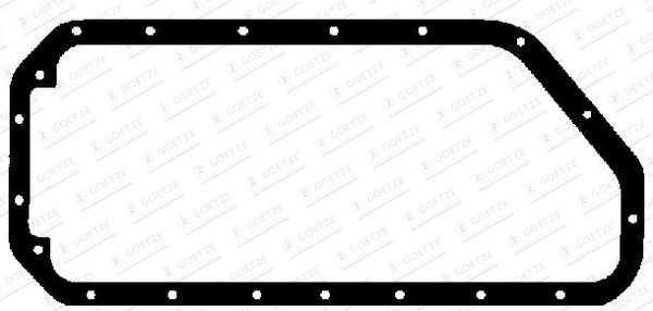 GOETZE Tetning, bunnpanne 50-030702-00 50-030702-00 Bunnpannepakning CHEVROLET NUBIRA GOETZE