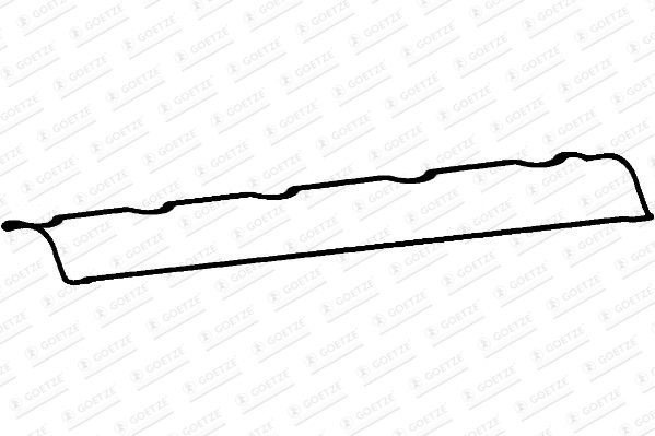 GOETZE Tetning, topplokkdeksel 50-030704-00 50-030704-00 Toppdekselpakning FIAT DUCATO GOETZE