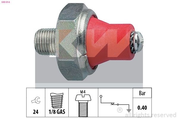KW Oliedruksensor 500 014 Oliedruksensor KW FORESTER 500 014 goedkoop