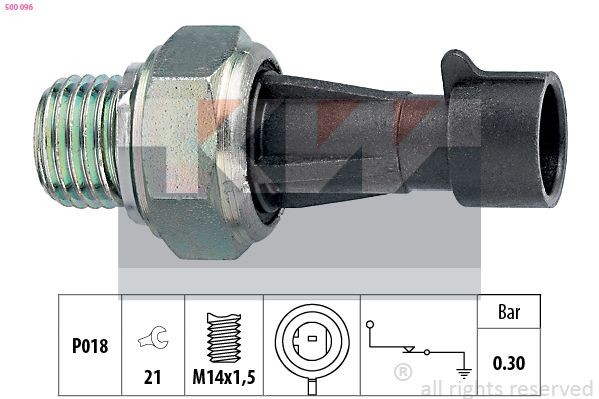 KW Oil Pressure Switch 500 096 500 096 KW oil pressure sensor for RENAULT MEGANE