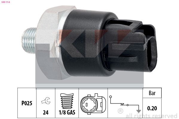KW Oliedruksensor 500 114 500 114 Oliedrukschakelaar SUBARU FORESTER KW