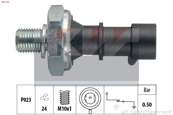KW Õlisurvelülitus 500 141 500 141 Õlisurvelülitus SUZUKI VITARA KW