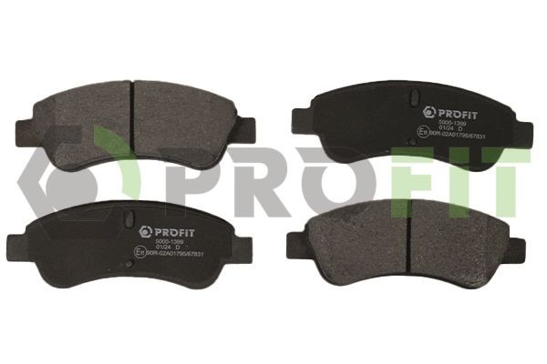 PROFIT Brake pad set 5000-1399 5000-1399 PROFIT brake pads PEUGEOT RCZ