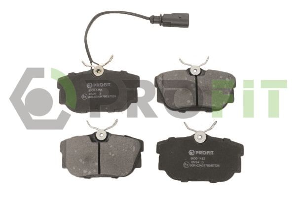 PROFIT Bremseklosser 5000-1482 5000-1482 Bremsebelegg VW GOLF PROFIT