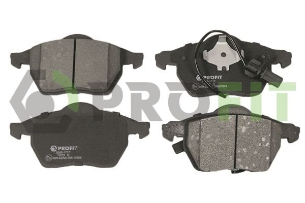 PROFIT Kit pastiglie freni 5000-1717 5000-1717 PROFIT Pastiglie FORD USA prezzo