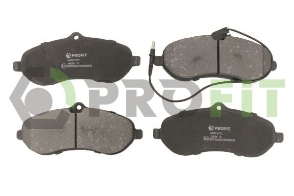 PROFIT Brake pad set 5000-1771 PEUGEOT RCZ PROFIT brake pads 50001771