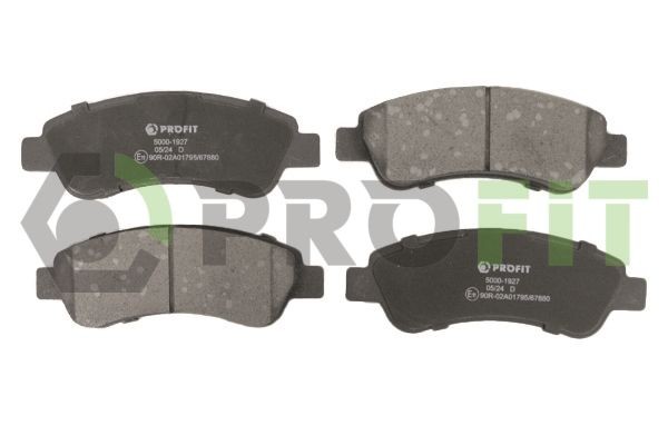 PROFIT Bromsbelägg 5000-1927 5000-1927 PROFIT bromskloss AUDI TT