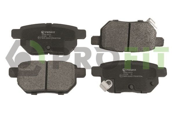 PROFIT Bremseklosser 5000-2013 5000-2013 Bremseklosser PROFIT TOYOTA AURIS