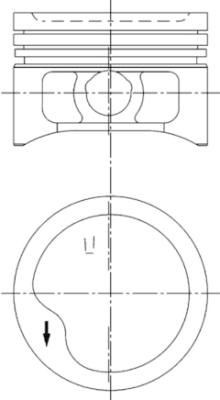 KOLBENSCHMIDT Oliepomp 50005837 Seat LEON Oliepomp KOLBENSCHMIDT 50005837