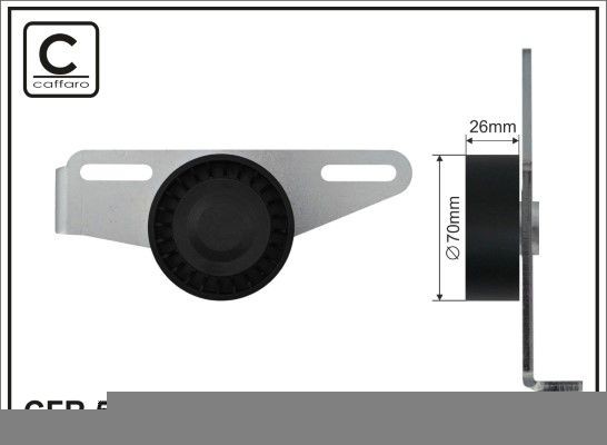 CAFFARO Tenditore cinghia servizi 500059 CAFFARO 500059 Tendicinghia NISSAN Figaro Coupé (FK10) originale prezzo